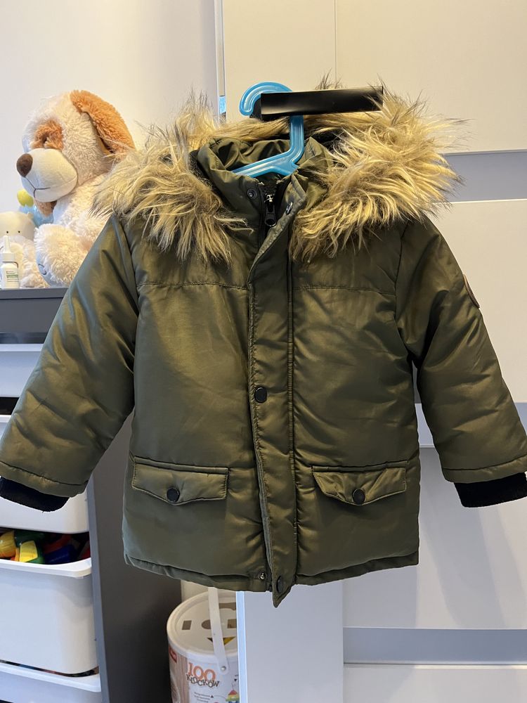 Kurtka / parka dla chlopca 86