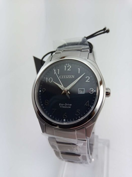 Титановые японские женские часы Citizen EW2470-87M, сапфировое стекло