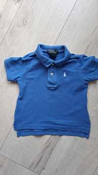 Polo Ralph Lauren bluzka koszulka T Shirt polówka kołnierzyk 80cm