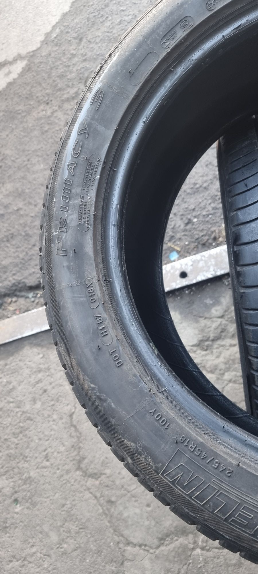 2 szt para opon 245/45 R18 100Y Michelin Primacy 3 extra load 2021r