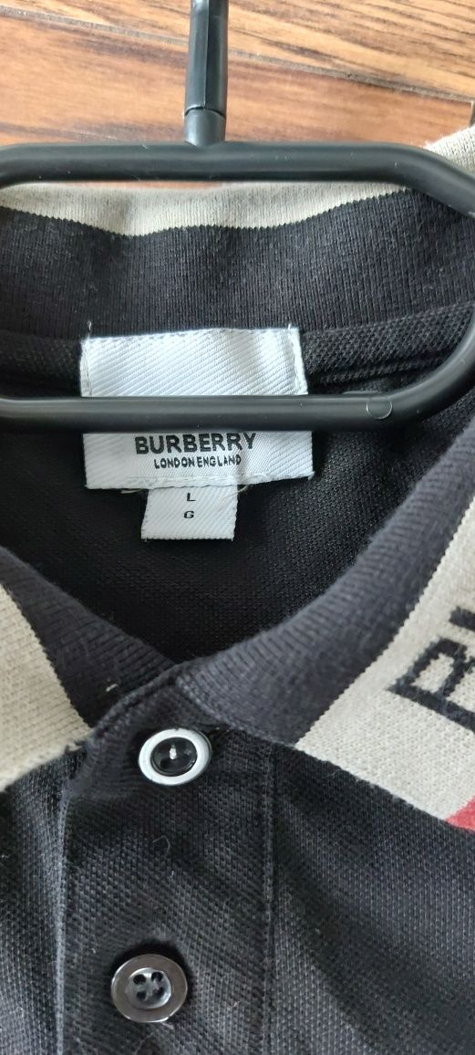 Koszulka męska polo Burberry