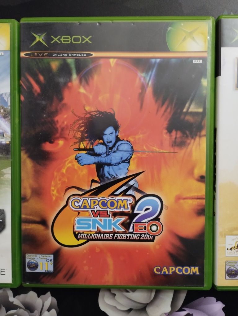 Zestaw 2 gier Xbox, Capcom vs SNK, Halo