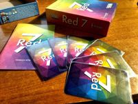 Настольная игра Red 7 + протекторы для карточек