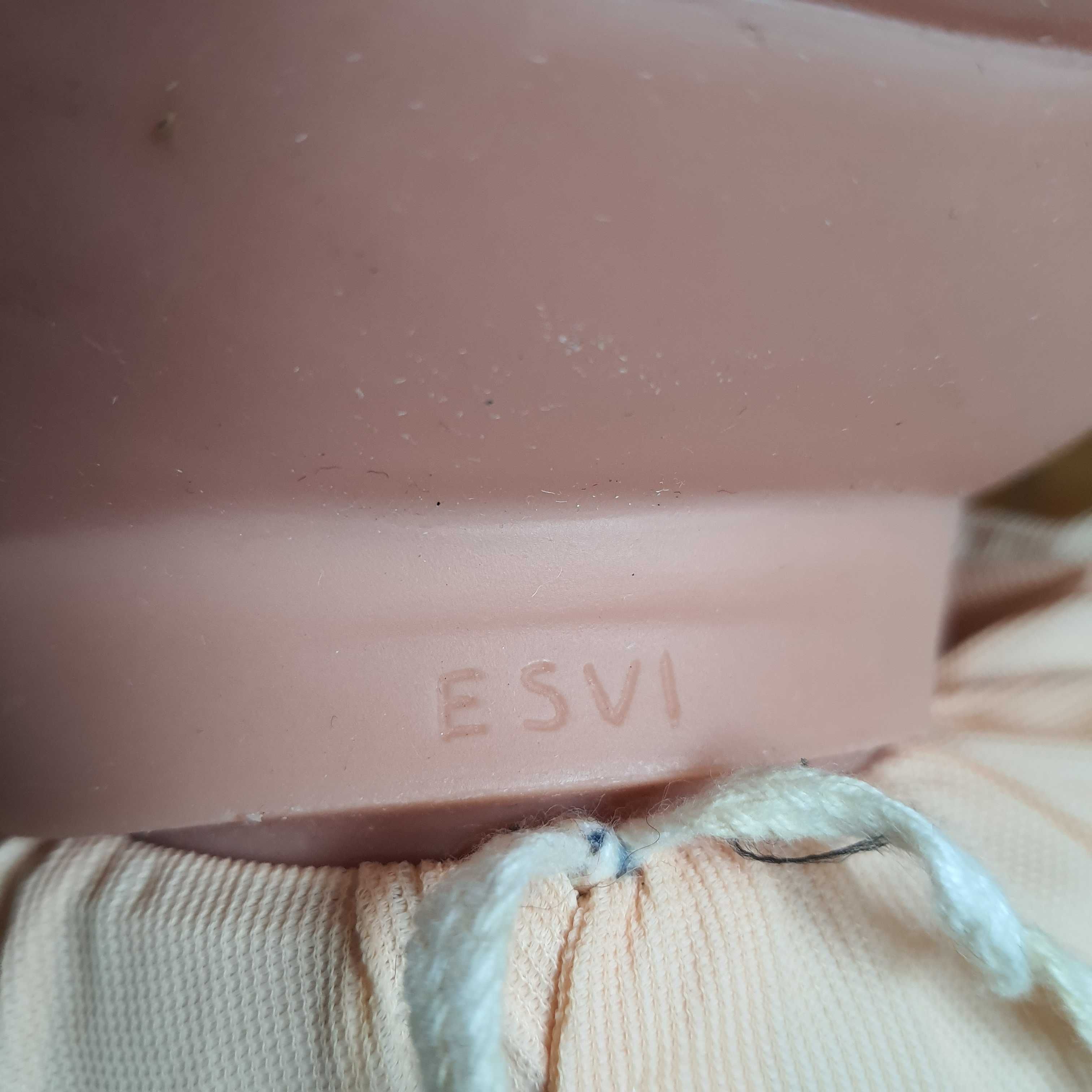 Винтаж пупс кукла Esvi 56см под реставрацию без ноги
