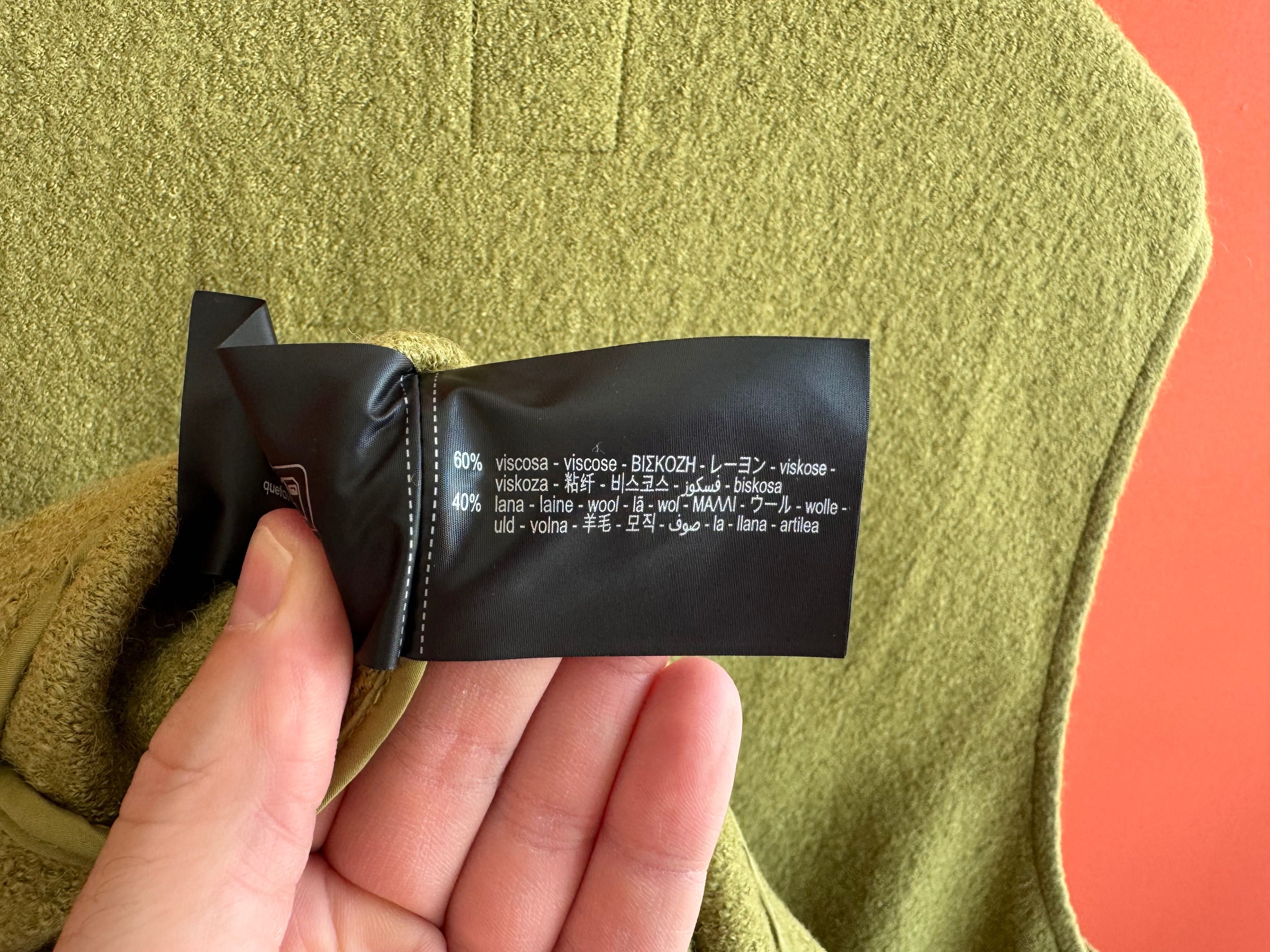 Zara Оригінал чоловіча шерстяна вовняна жилетка безрукавка розмір L
