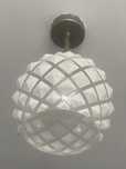 Lampa szklana wisząca 3 sztuki