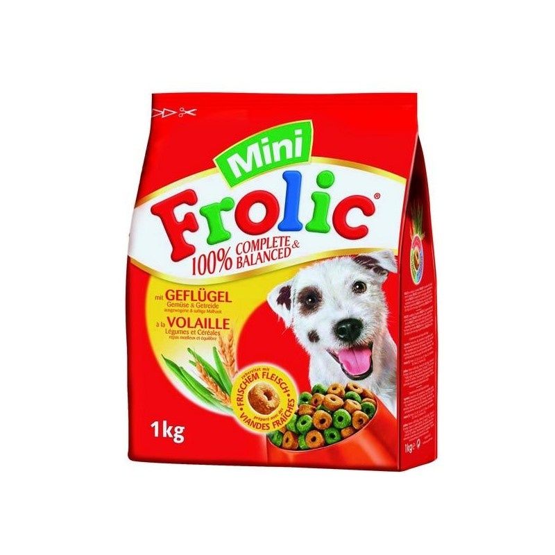 Karma dla psa Frolic Mini 1kg z Niemiec
