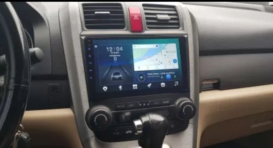 Магнітофон Honda crv магнитола Хонда црв 3 android gps монитор екран