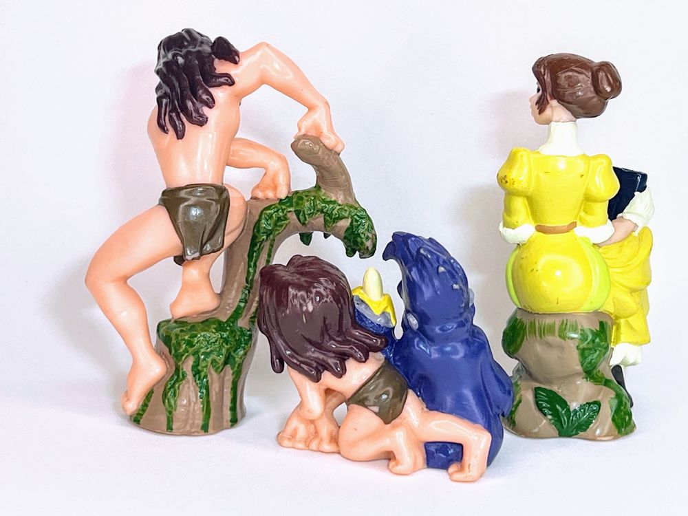 Coleção Tarzan – 3 Figuras Disney MODECOR (Itália 2009)