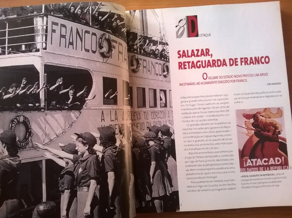 Salazar, Retaguarda de Franco 1936/1939 - Os Anos de Salazar (4)