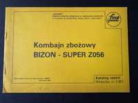 Kombajn zbożowy Bizon - Super Z056 Katalog części wkładka nr 2