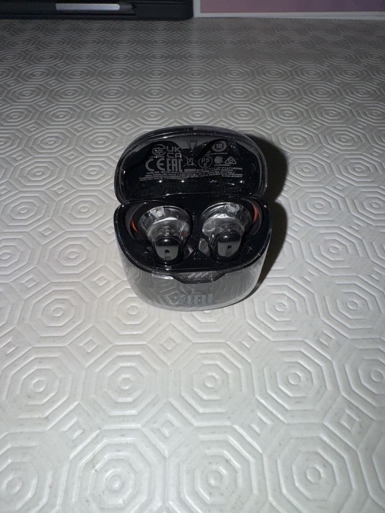 JBL Tune Flex Ghost Preto