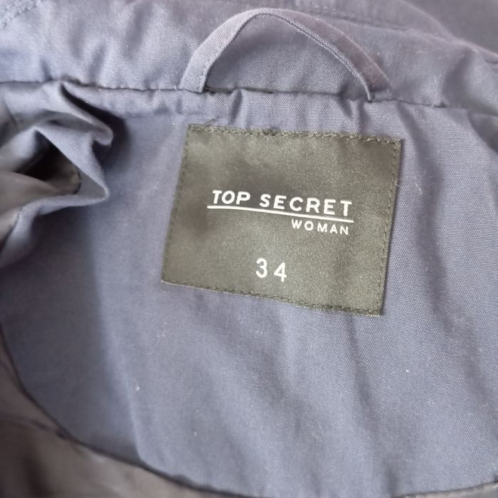 Плащ жіночий синій