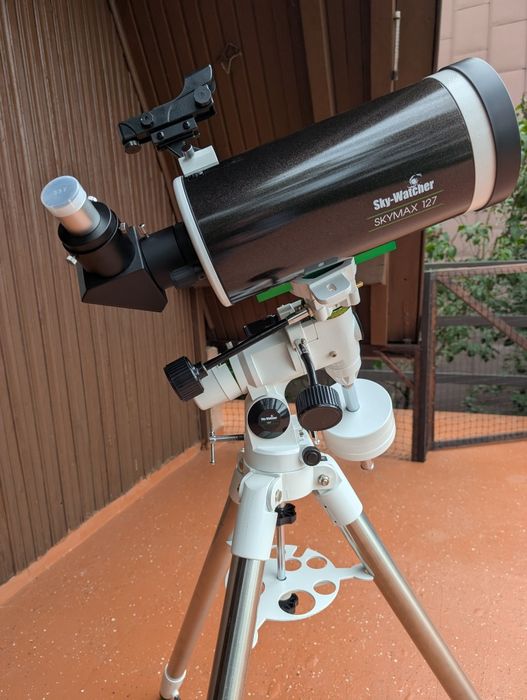 Teleskop Sky-Watcher MAK 127 EQ-3-2 na statywie stalowym NEQ5
