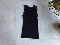 Koszulka na ramiączka top termiczny Cubus merino wool wełna silk jedwa