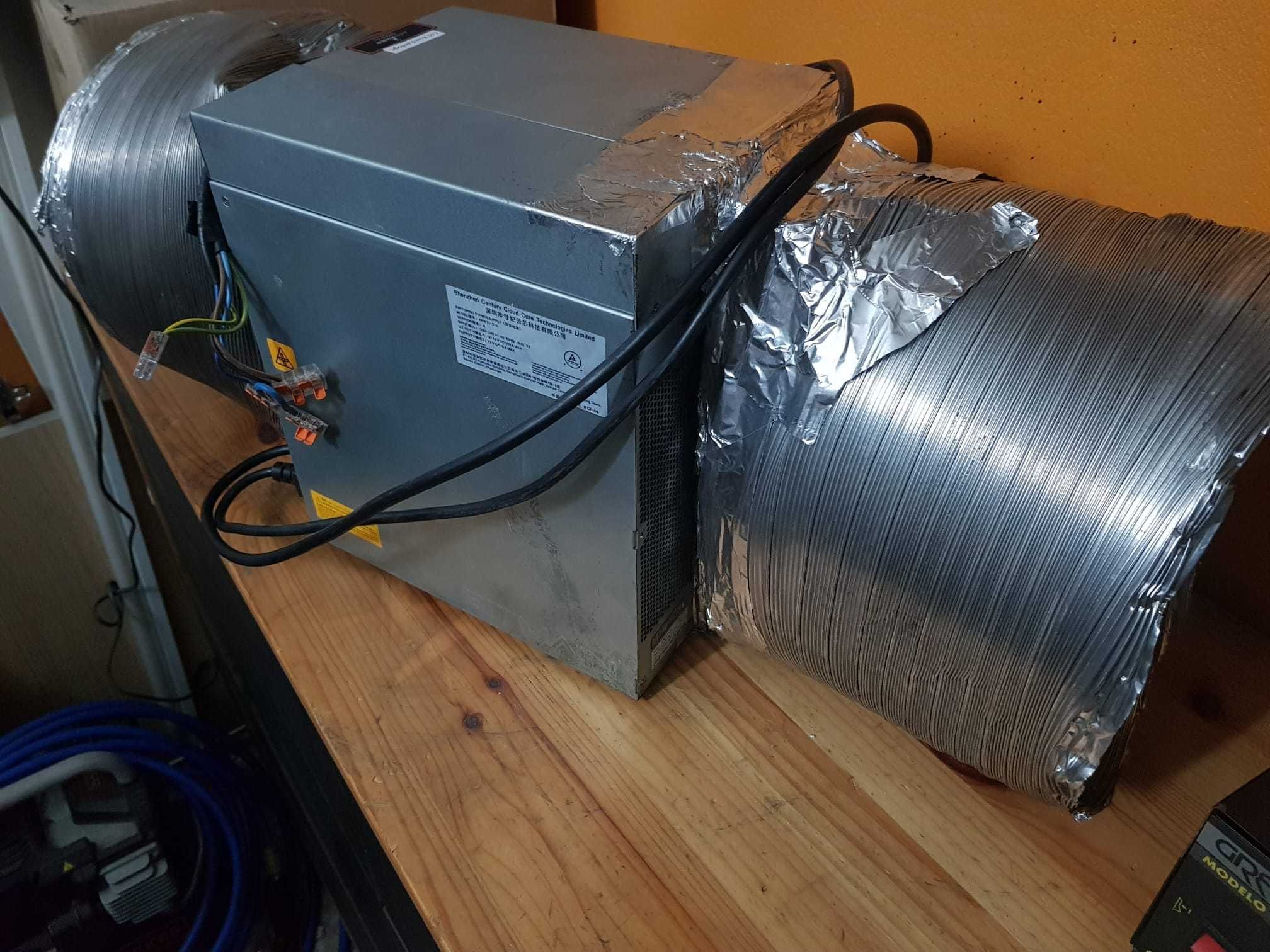 Antminer S19j Pro 104th - 130th com ventilador