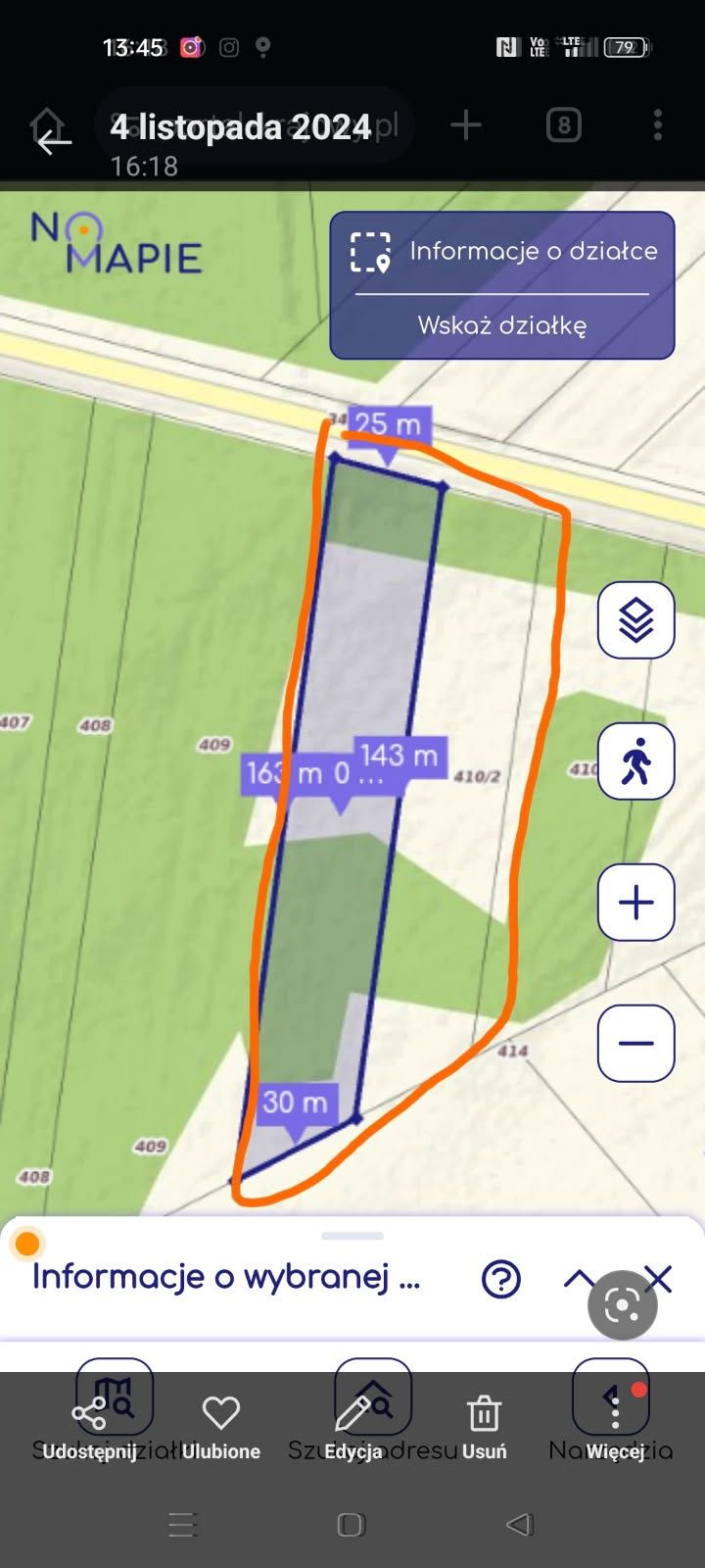 Sprzedam działkę 3800m2 Zastronie blisko Szydłowiec Radom Warszawa