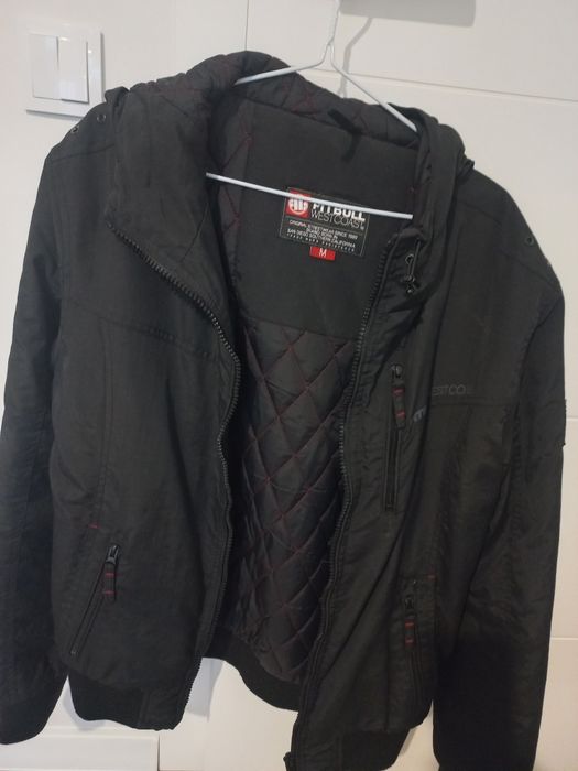 Kurtka Pitbull jesien zima czarna M