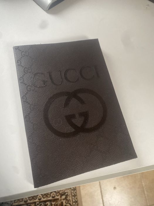 Notatnik Gucci skóra ekologiczna