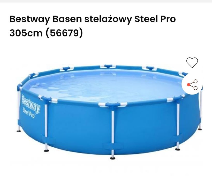 Basen stelażowy 305cm