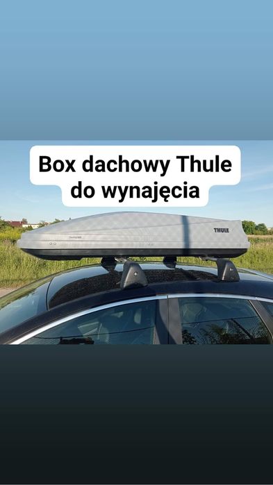 Wynajmę Box dachowy Thule 600 Oleśnica Długołęka Mirków. Boks bagażnik