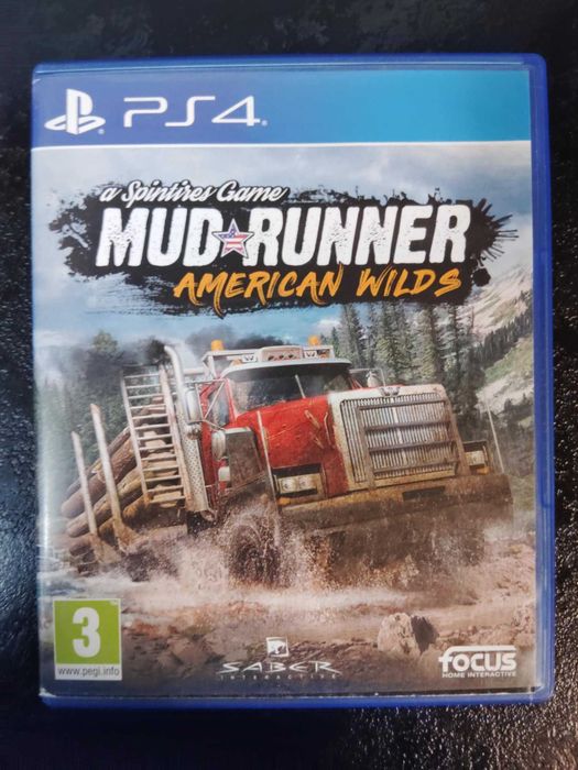 Mudrunner: A Spintires American Wilds Game PS4