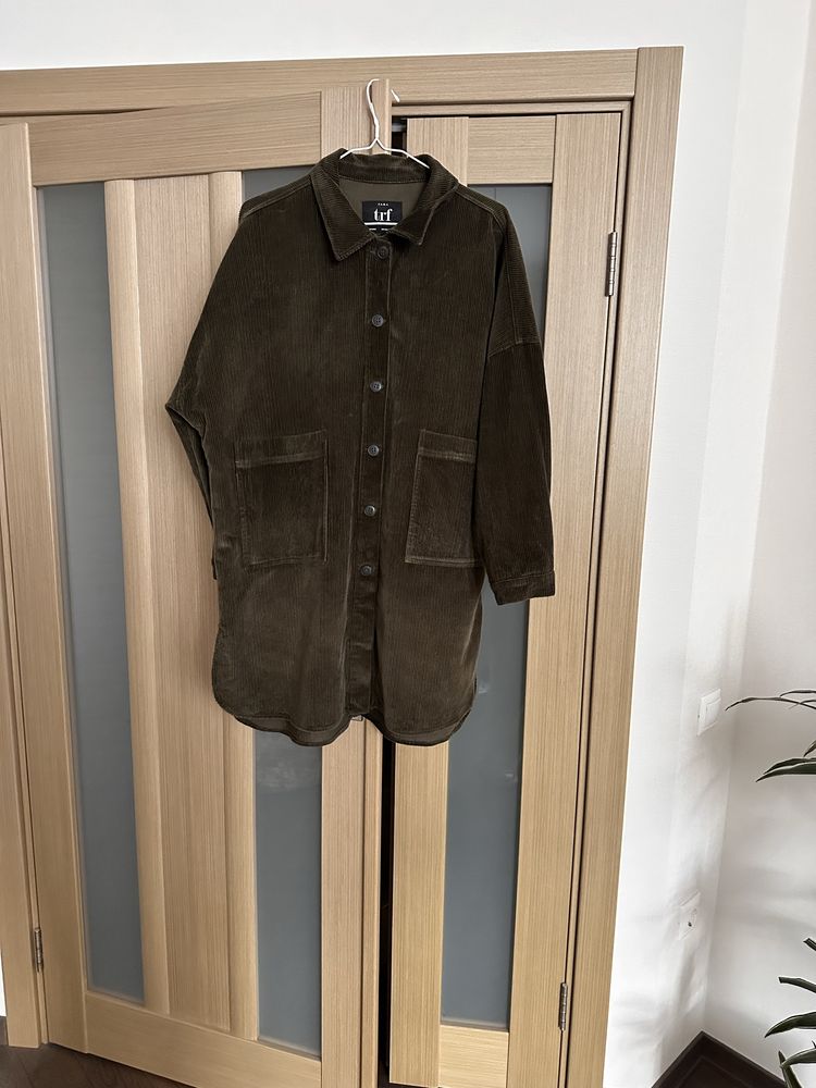 Куртка-сорочка вельветова Zara XXL