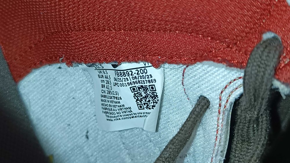 NIKE DUNK HIGH RETRO SE r.44,5 stan bardzo dobry