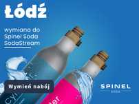 WYMIANA gaz CO2 do SODASTREAM Łódź Różowe QC Niebieskie Spinelsoda