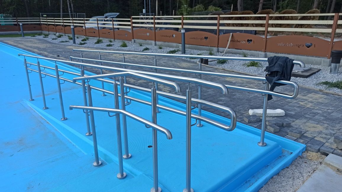 Balustrada nierdzewna inox.