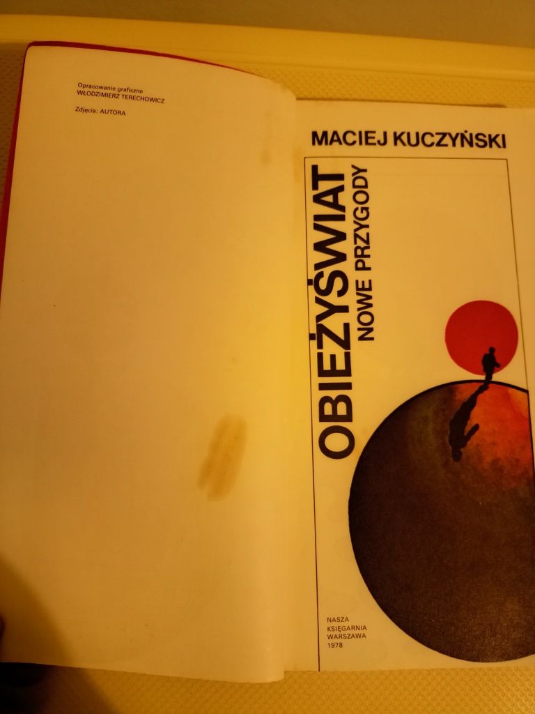 Obieżyświat nowe przygody Kuczyński NK 1978 PRL książka stara vintage