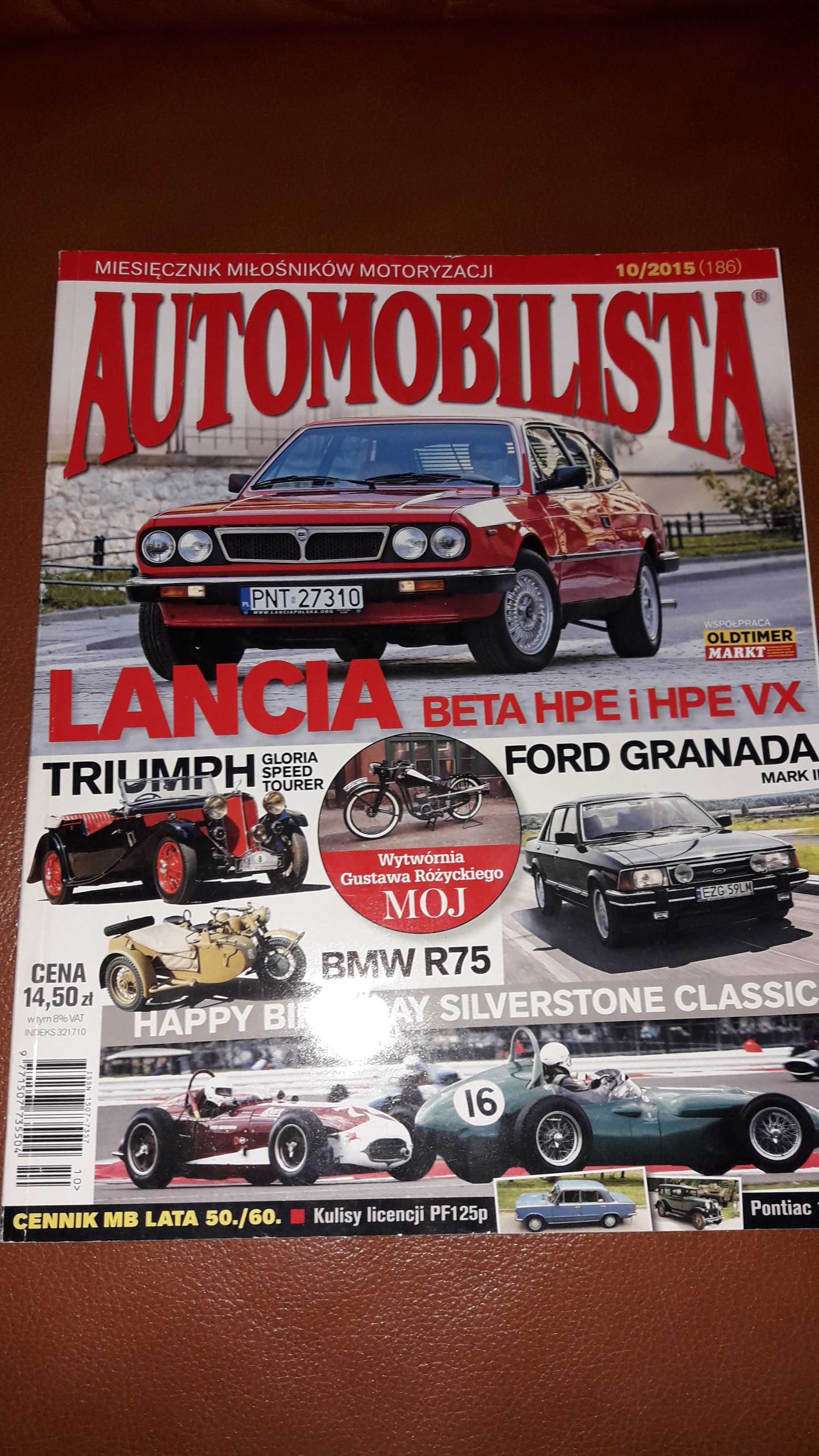 Czasopismo Automobilista nr 10/2015 (186)