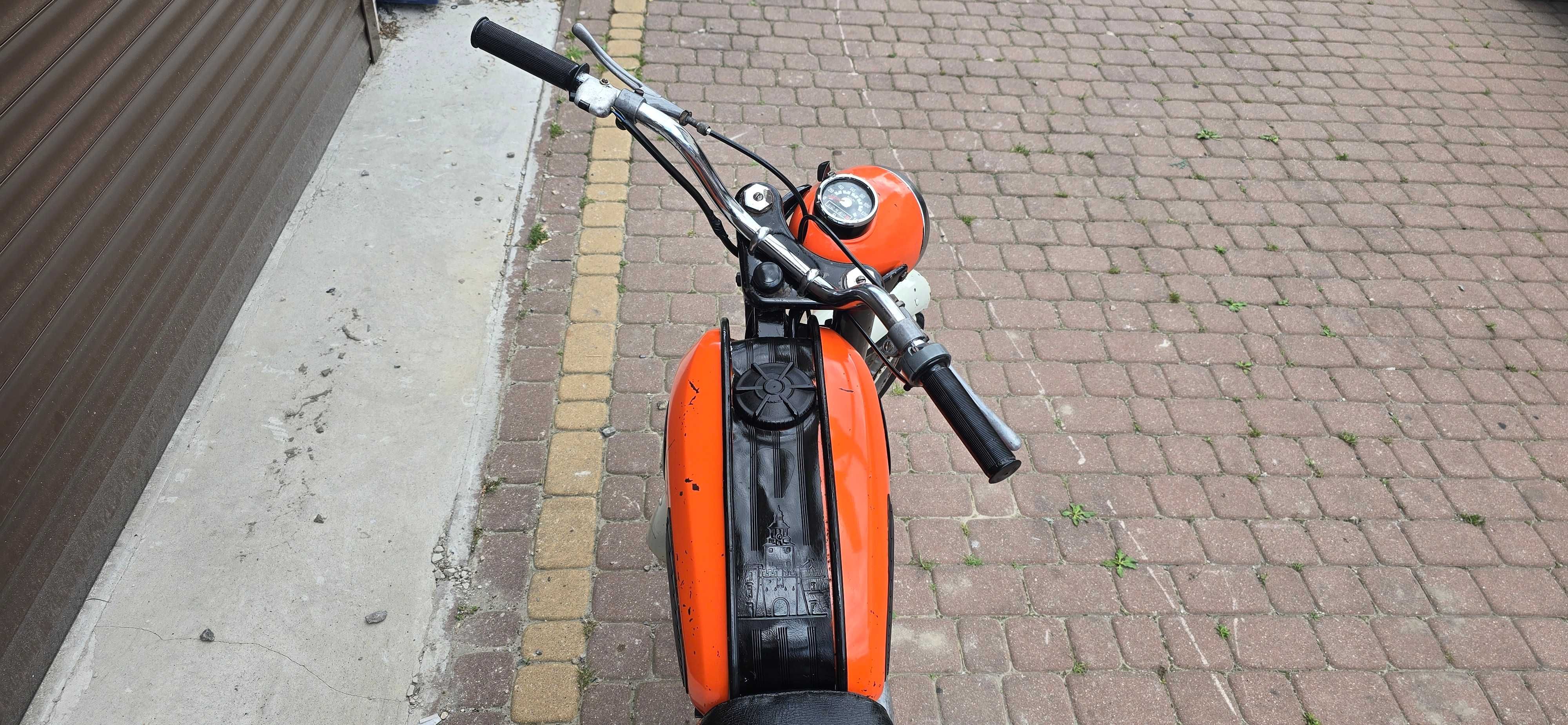 Motocykl WSK 125 GIL ! 1976r ! Zarejestrowana ! Pełen Oryginał!Zobacz!