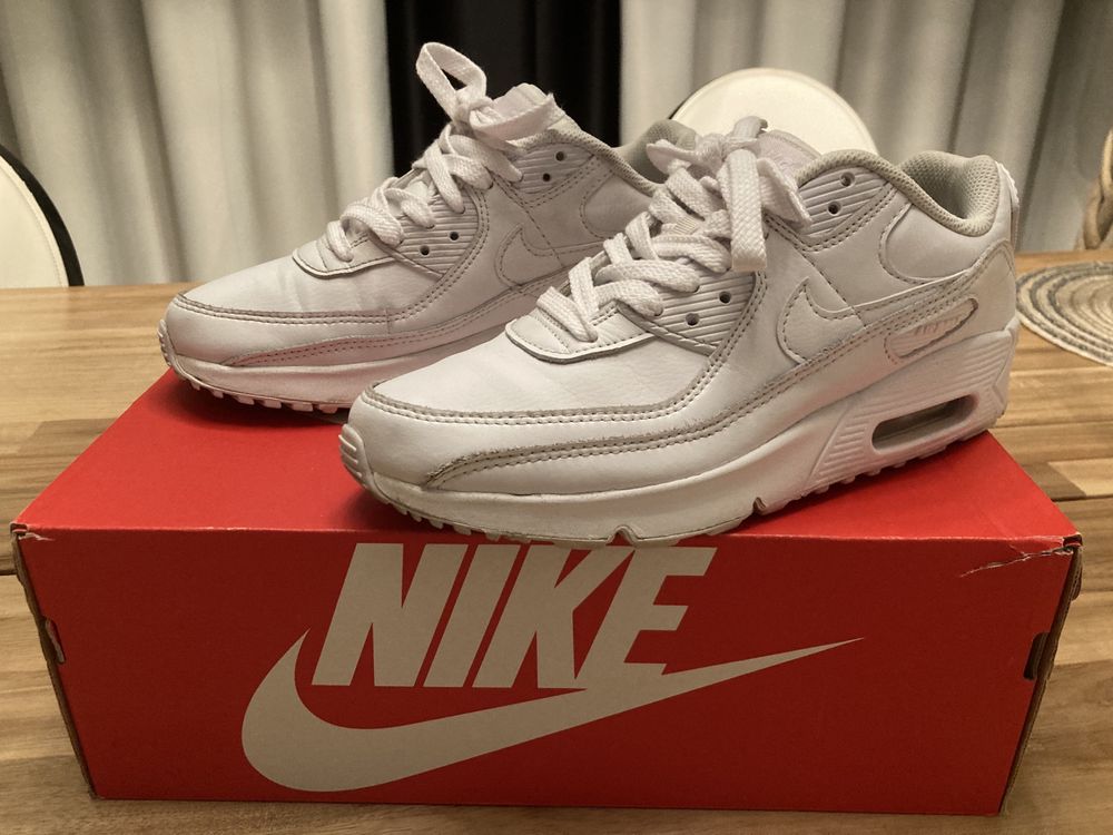 100% Oryginał Nike Air Max 90 Leather Unisex