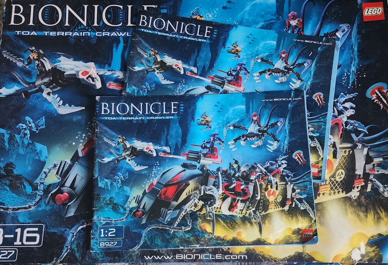 LEGO Bionicle 8927 Toa Terrain Crawler под восстановление