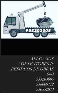 CONTENTORES PARA RESÍDUOS DE OBRAS