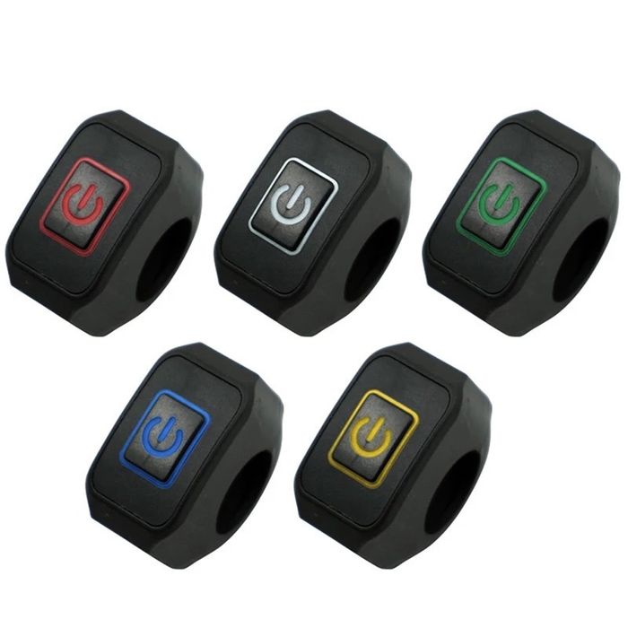 Interruptor iluminado faróis auxiliares à prova de água Ligar/Desligar