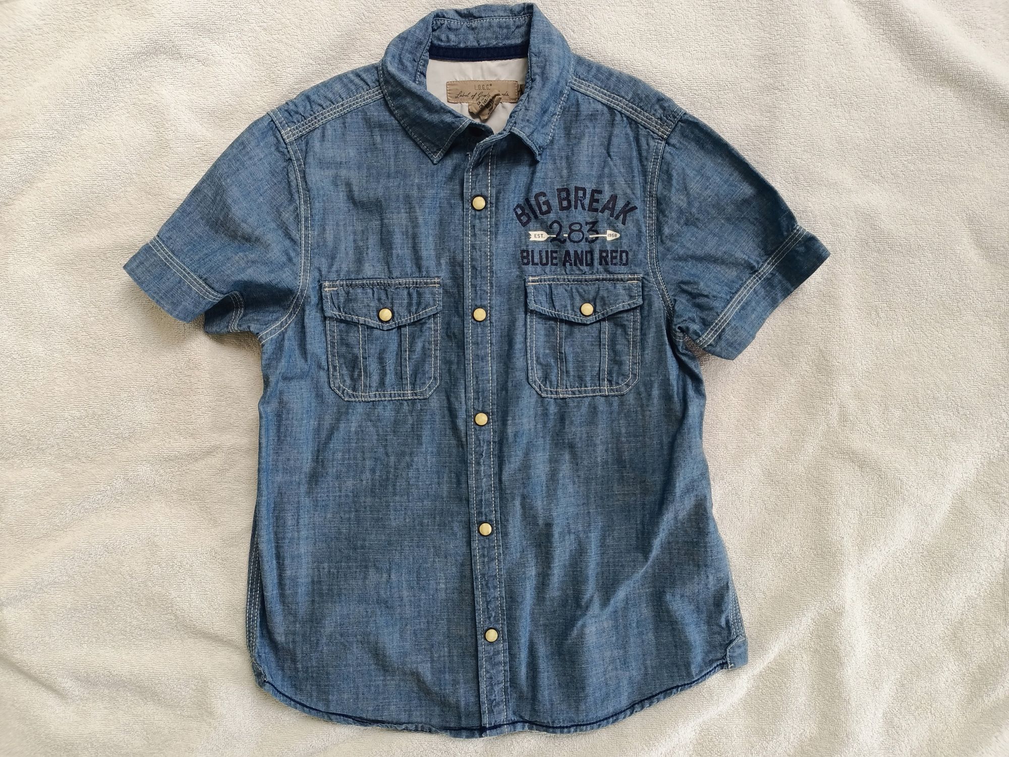Koszula sportowa casual H&M 146