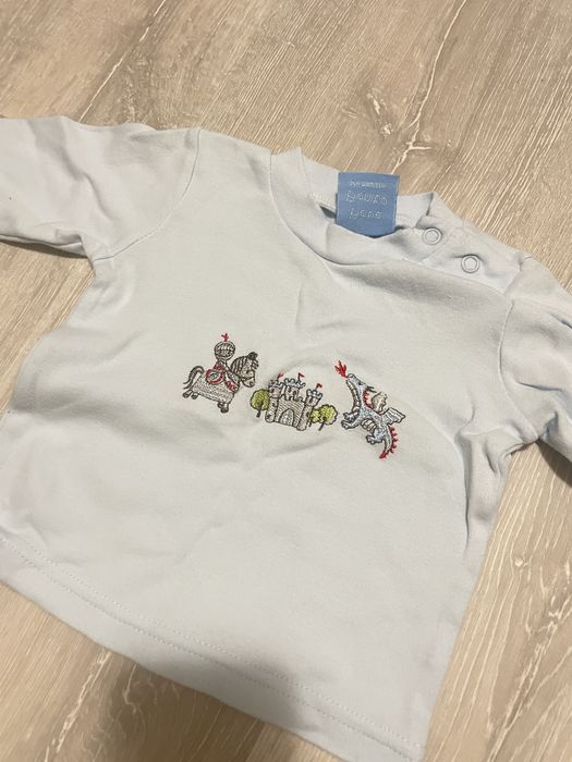 Koszulki bluzki z długim rękawem dla niemowlaka