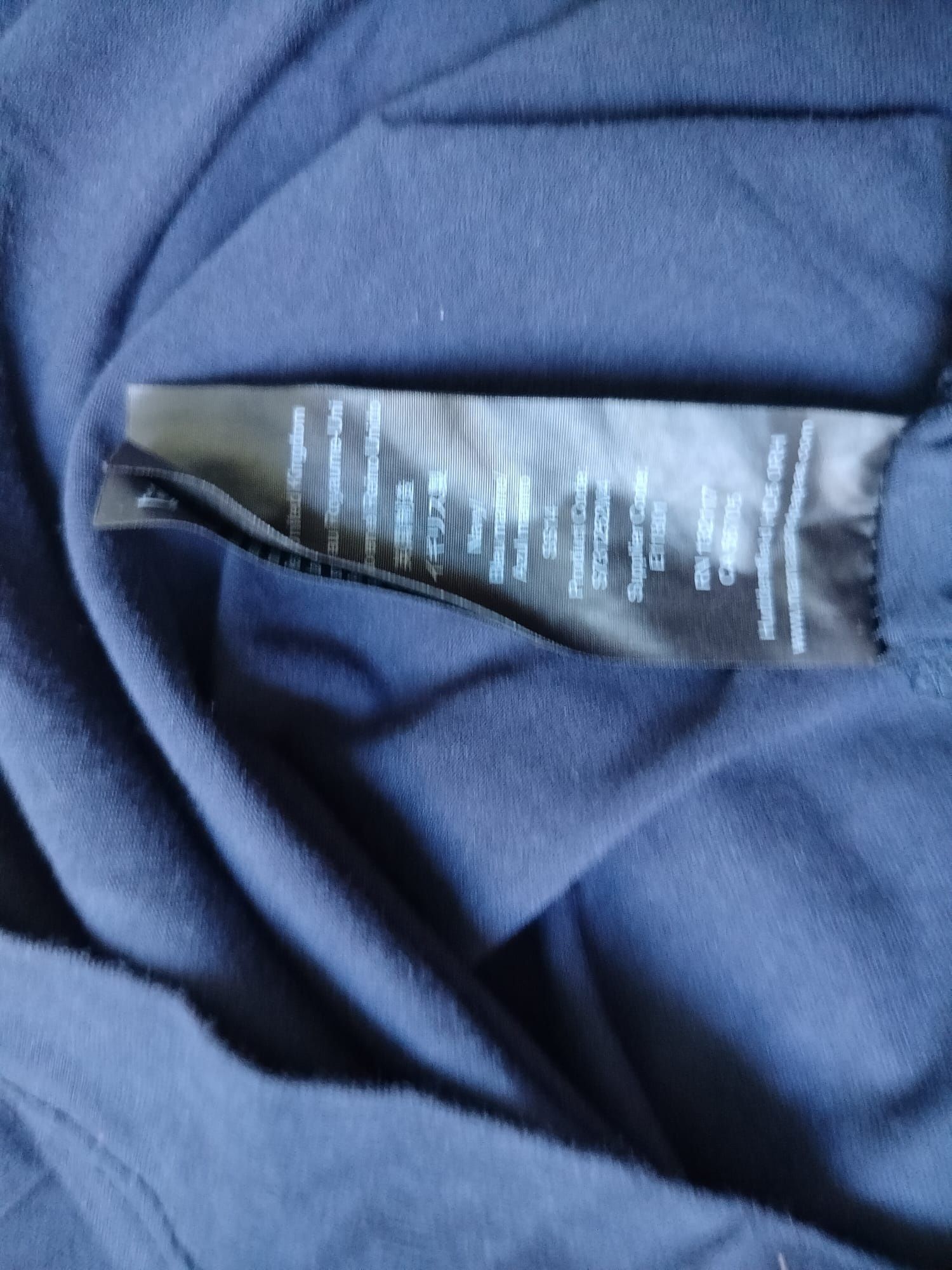 Sukienka ciążowa granatowa prosta mamas papas 42