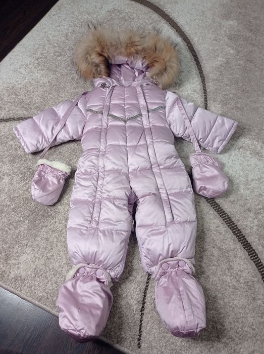 Зимовий комбінезон для дівчинки