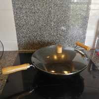 Panela Wok completo - 36 cm