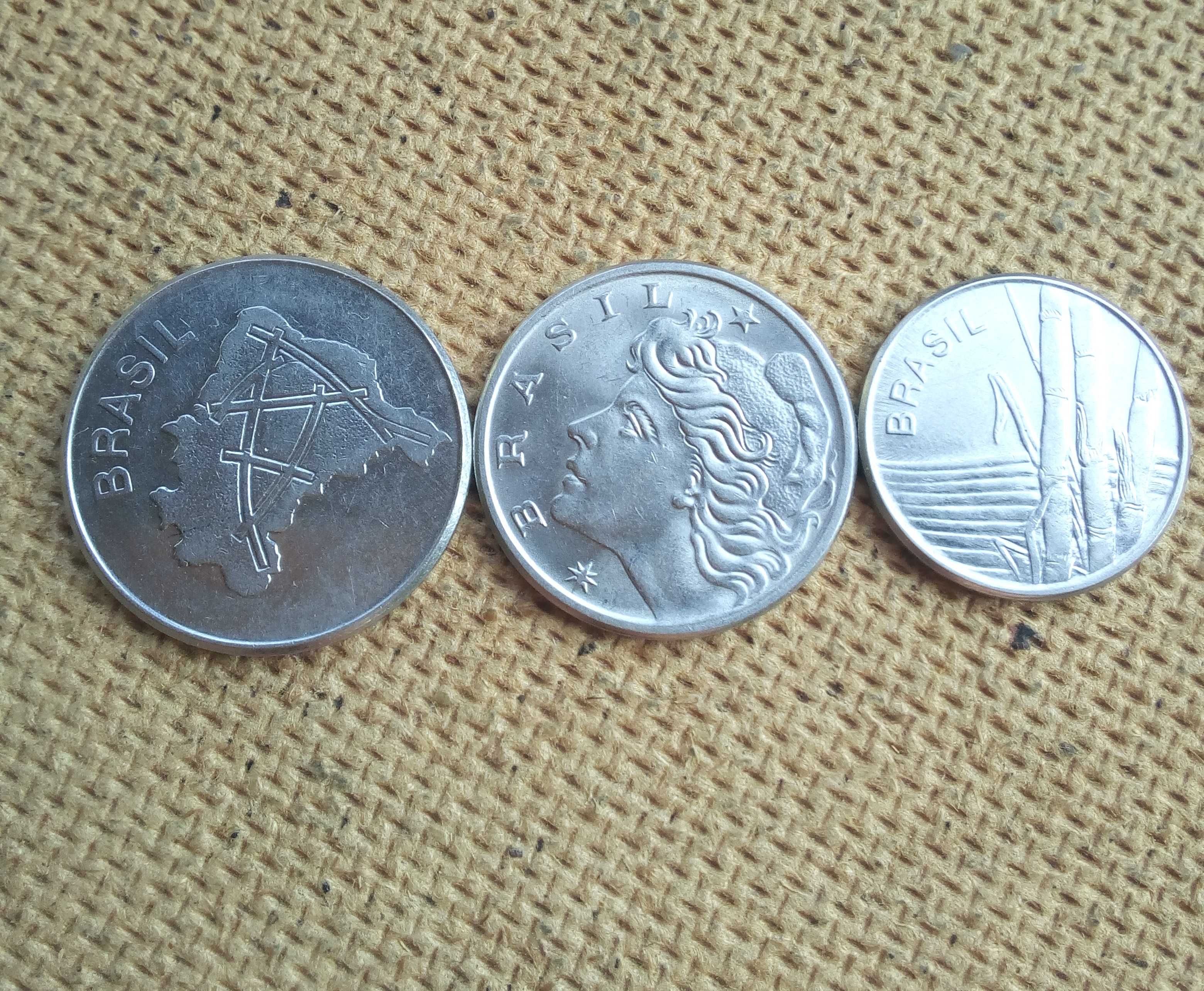 Монети Бразилія.Ціна за всі монети.