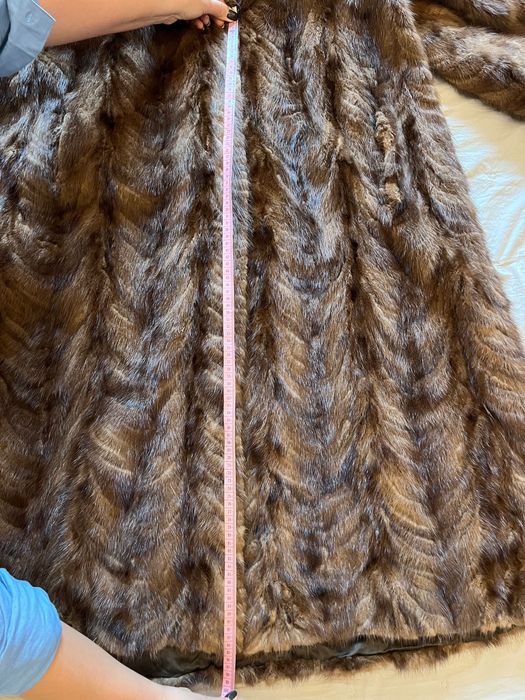 Futro z norek naturalne