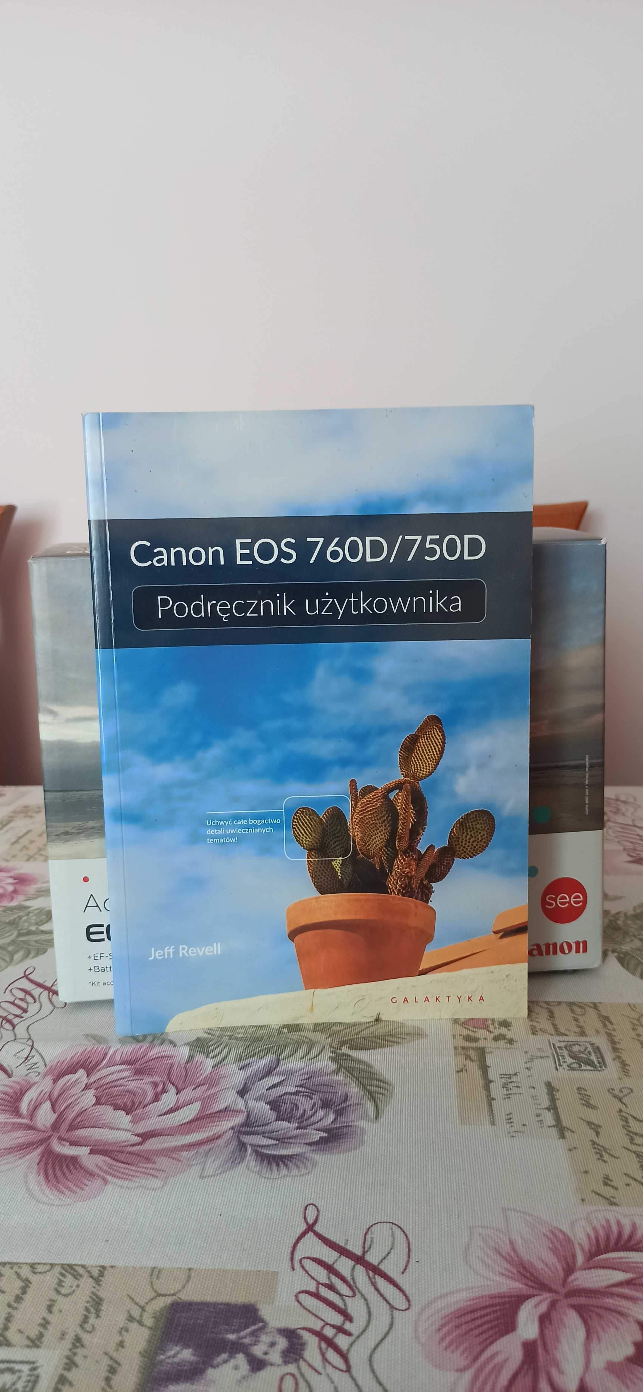 CANON 750 D dodatkowy akumulator, osprzęt