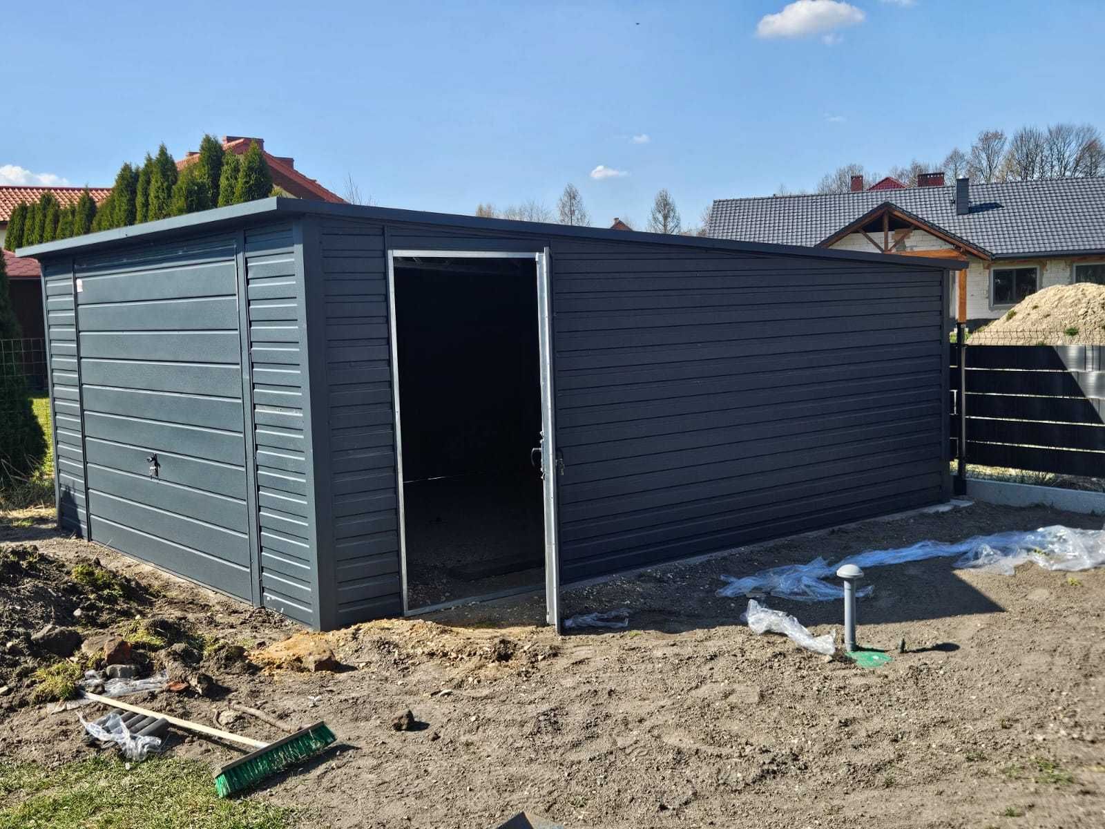 Garaż blaszak 4x5 Wiata Magazyn Garaż blaszany 4x6 6x5 3x5 Producent