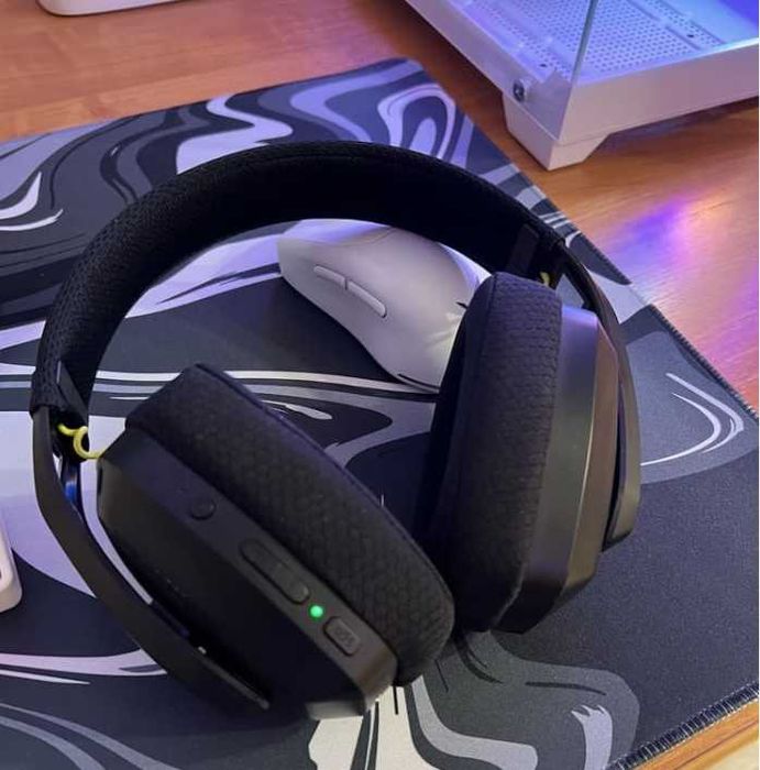 NOWE Słuchawki Bezprzewodowe Gamingowe Bluetooth 2.4G Z Mikrofonem