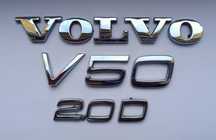 Napis Volvo V50  07-12r