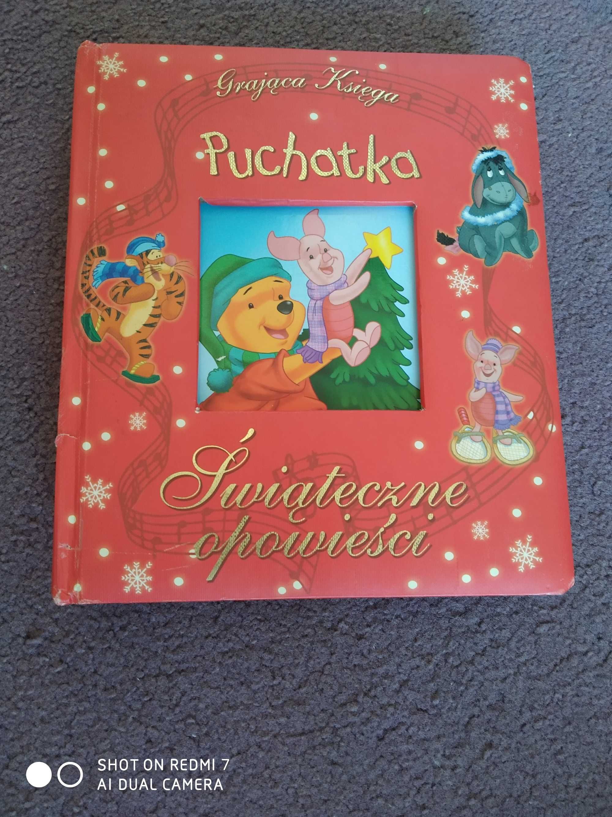 Książka Kubuś Puchatek-Świąteczne opowieści