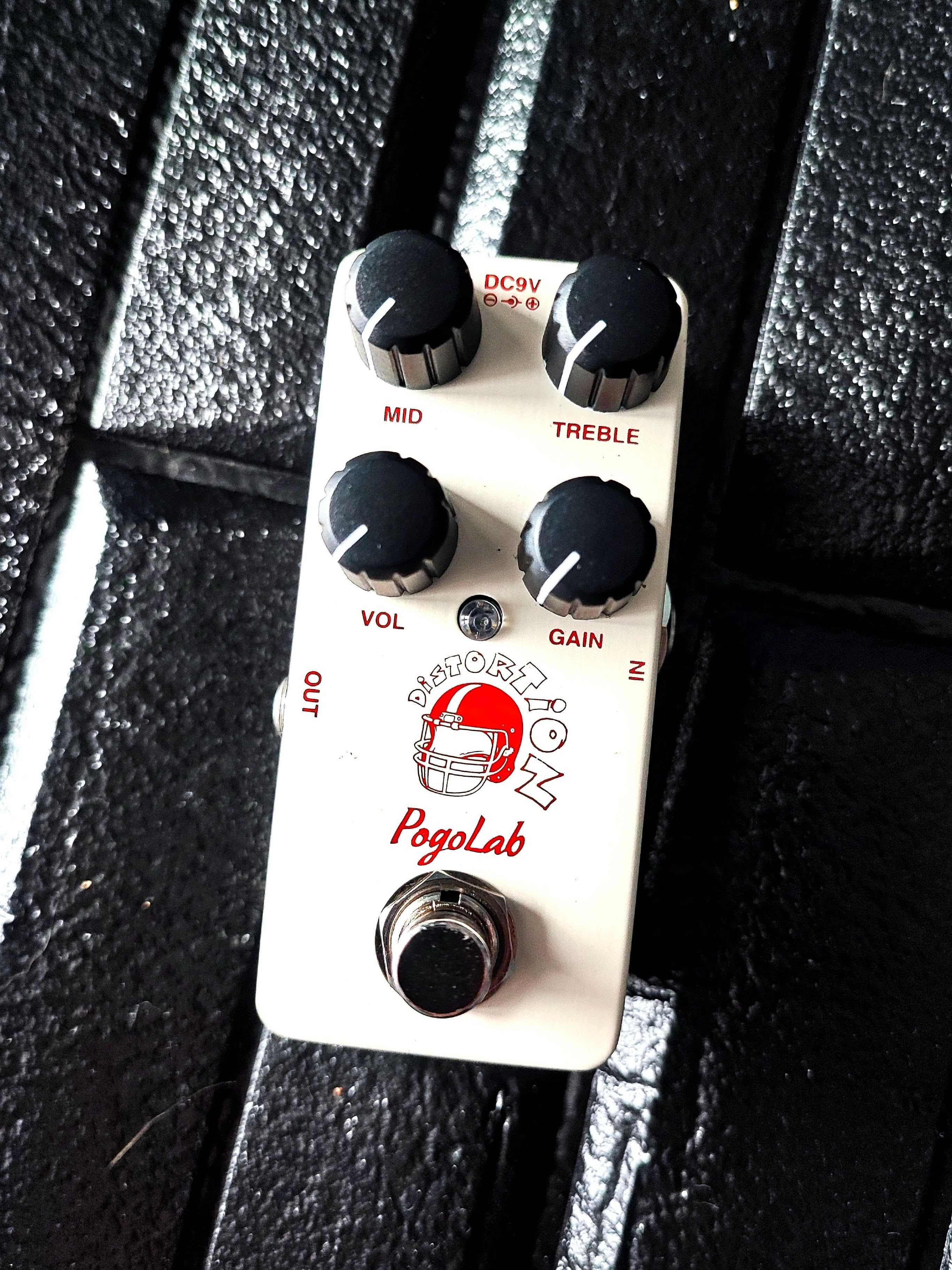 Педаль еффектів POGOLAB Distortion для гітари або бас-гітари
